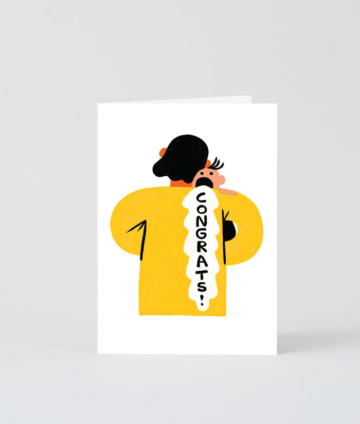 Congrats Barf New Baby Card