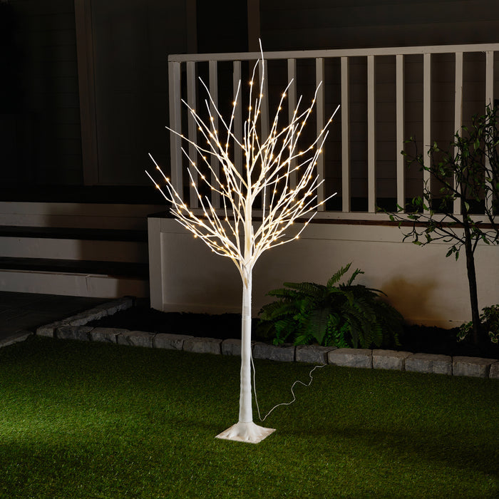 Cooper Wire Birch Tree with Warm White LEDs HI-LINE GIFT LTD.