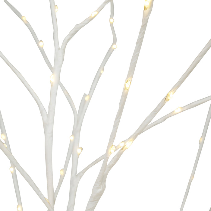 Cooper Wire Birch Tree with Warm White LEDs HI-LINE GIFT LTD.