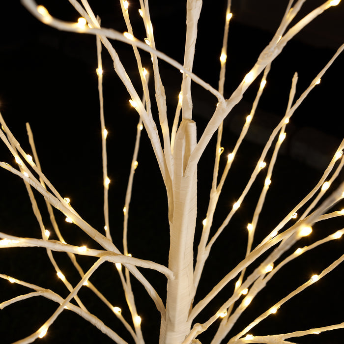 Cooper Wire Birch Tree with Warm White LEDs HI-LINE GIFT LTD.