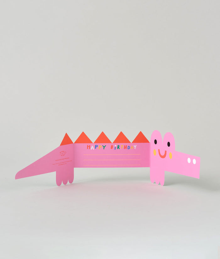 Croc Fold Out Card