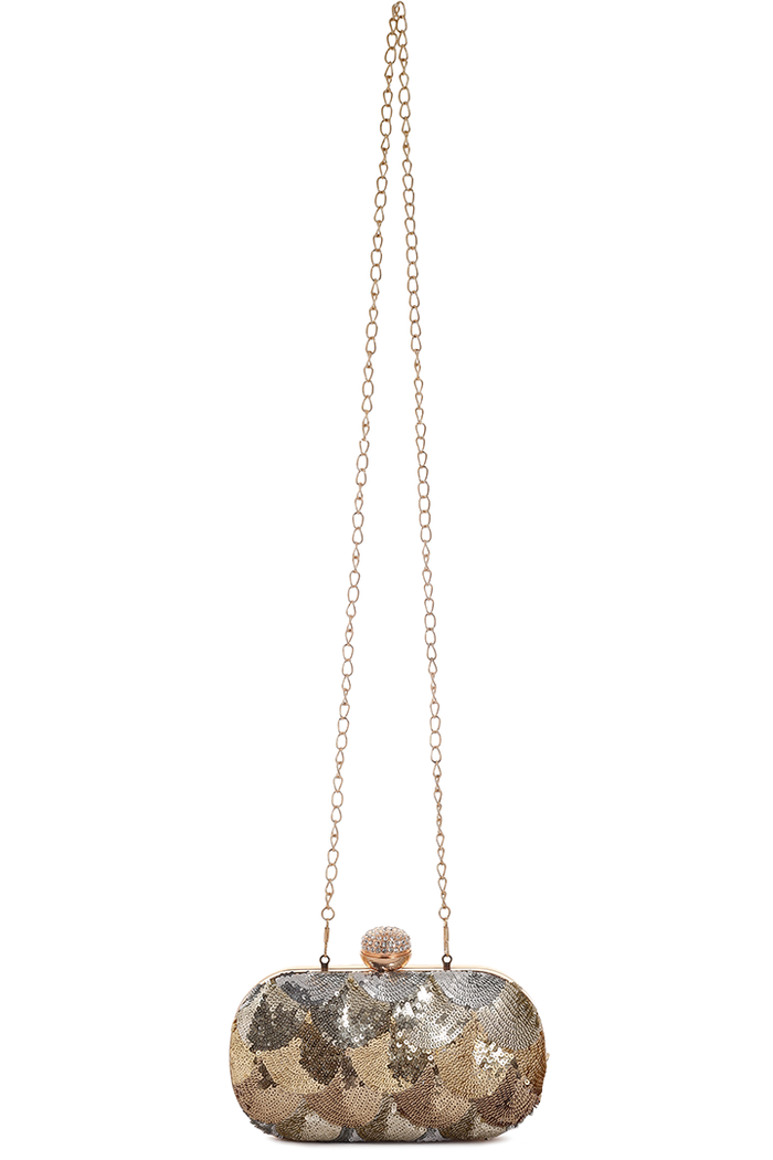 Crystal Studded Clutch