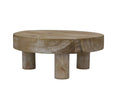Decorative Wooden Rustic Round Stool Riser|Choice of Two Sizes