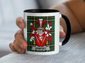 Dempsey Irish National Tartan ceramic accent mug