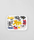 Dogs Small Rectangle Serving Tray