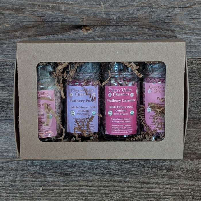Edible Flower Petal Confetti - Pinks & Purples Kit