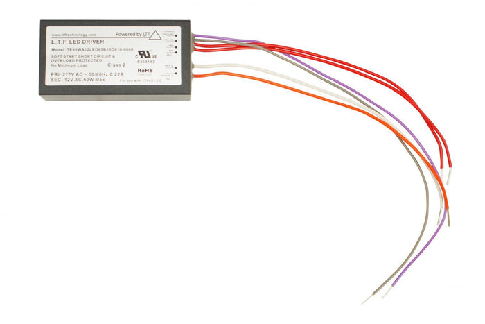 Elco - LET-60DX-277 0-10V Dimmable 12VAC 60W Electronic Transformer (Copy) - Ready Wholesale Electric Supply and Lighting