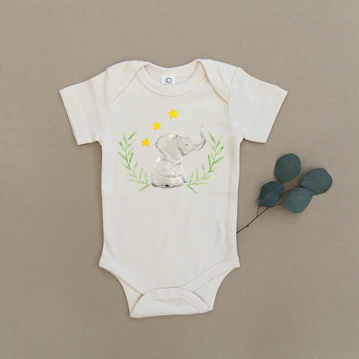 Elephant Organic Baby Onesie®