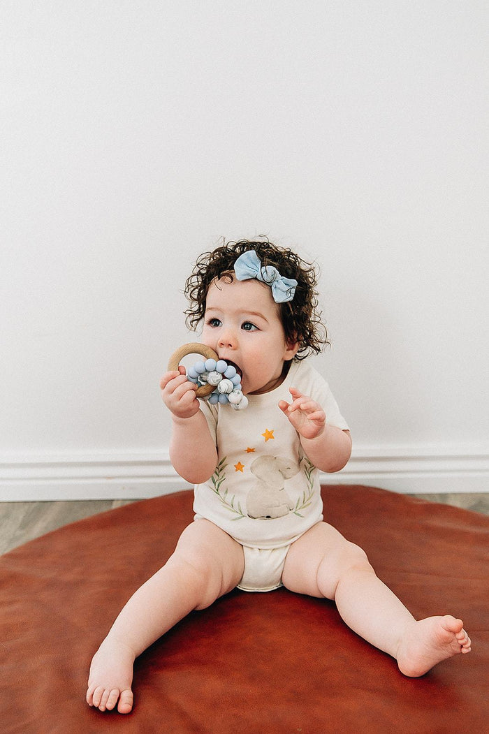 Elephant Organic Baby Onesie