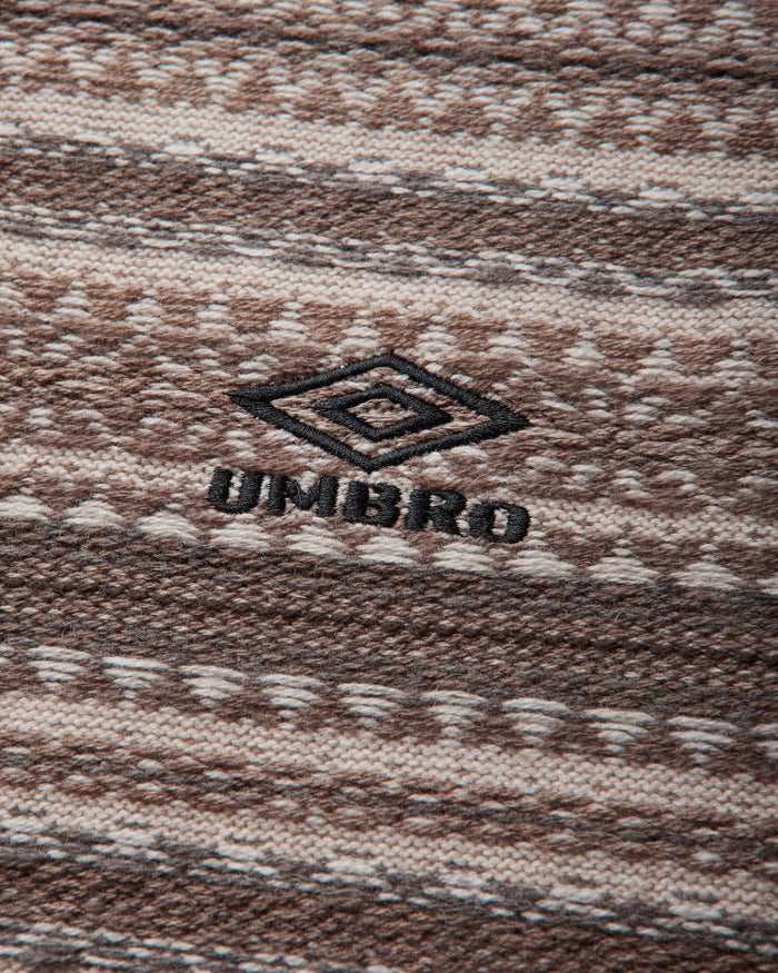 Umbro Fair Isle Crest Crew Greige Knitwears Sweaters UBMW0654YA27 GRY0063