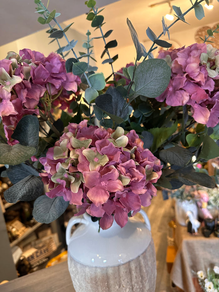 Faux Flower Hydrangea Blush