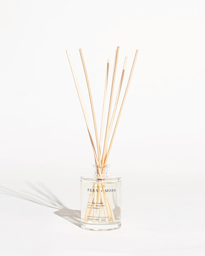 Fern + Moss Reed Diffuser Reed Diffusers Brooklyn Candle Studio