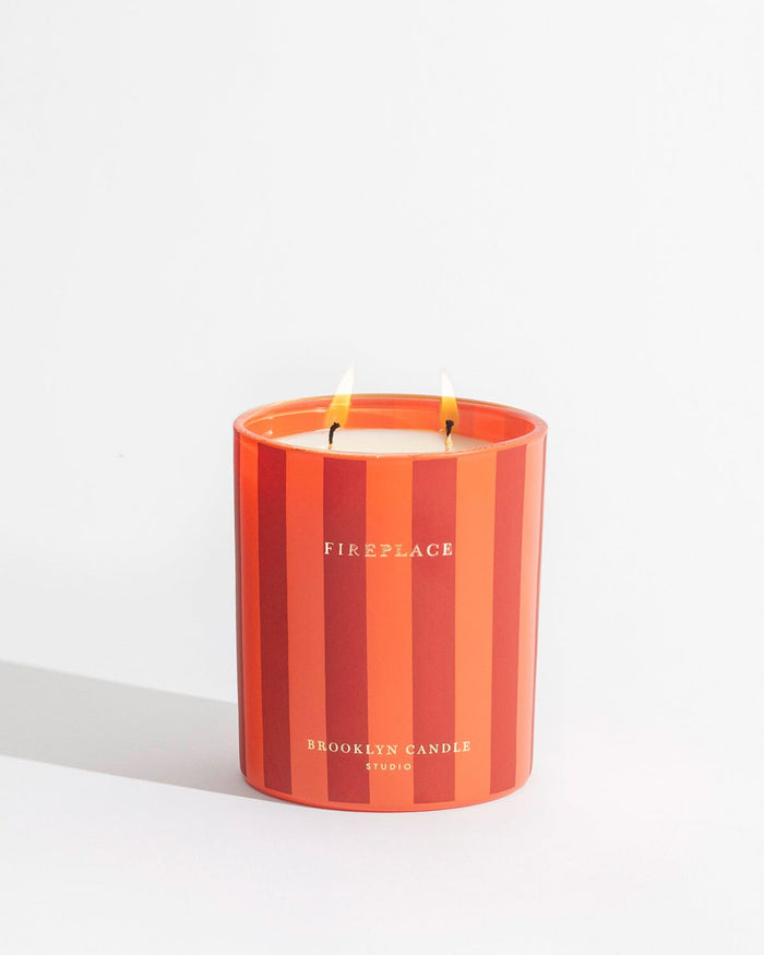 Fireplace Holiday Candle Limited Edition Brooklyn Candle Studio