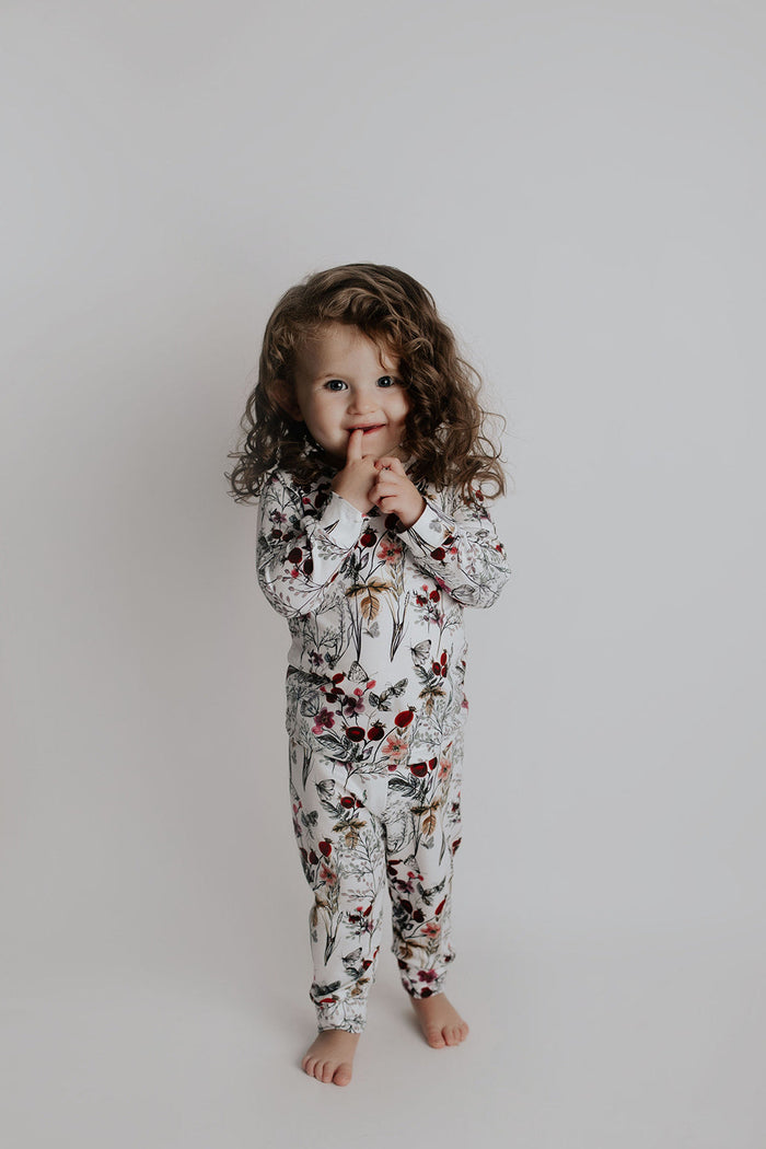 Floral Girls Kids Pajamas