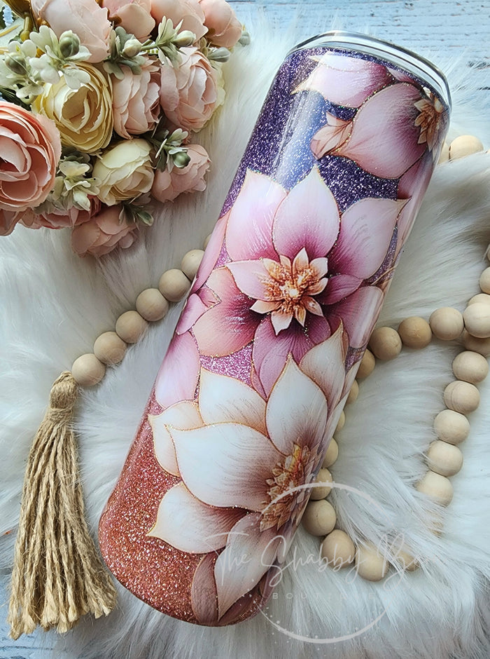Floral Triple Ombre
