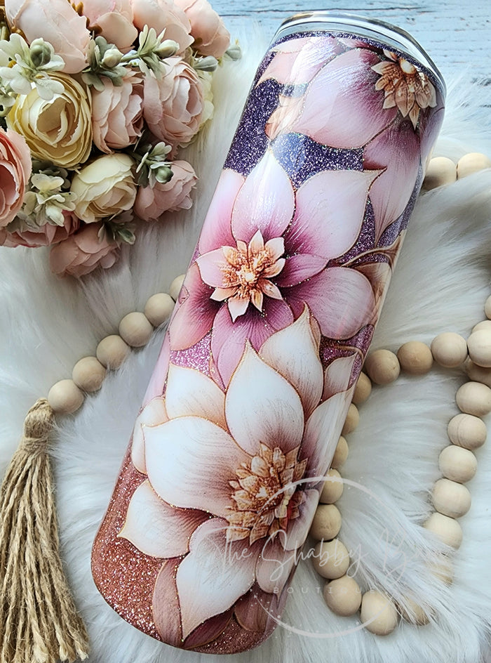Floral Triple Ombre