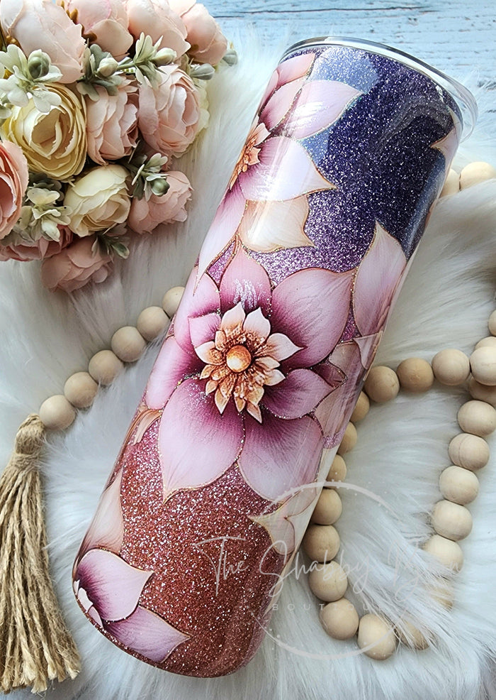 Floral Triple Ombre
