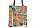 Fort Lauderdale Map Tote Bag - Fort Lauderdale Map Tote Bag 15x15