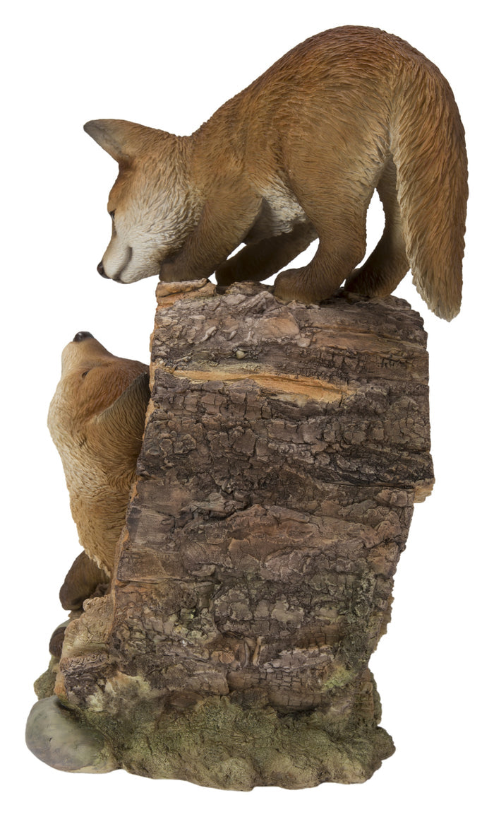 Fox Pups Playing HI-LINE GIFT LTD.