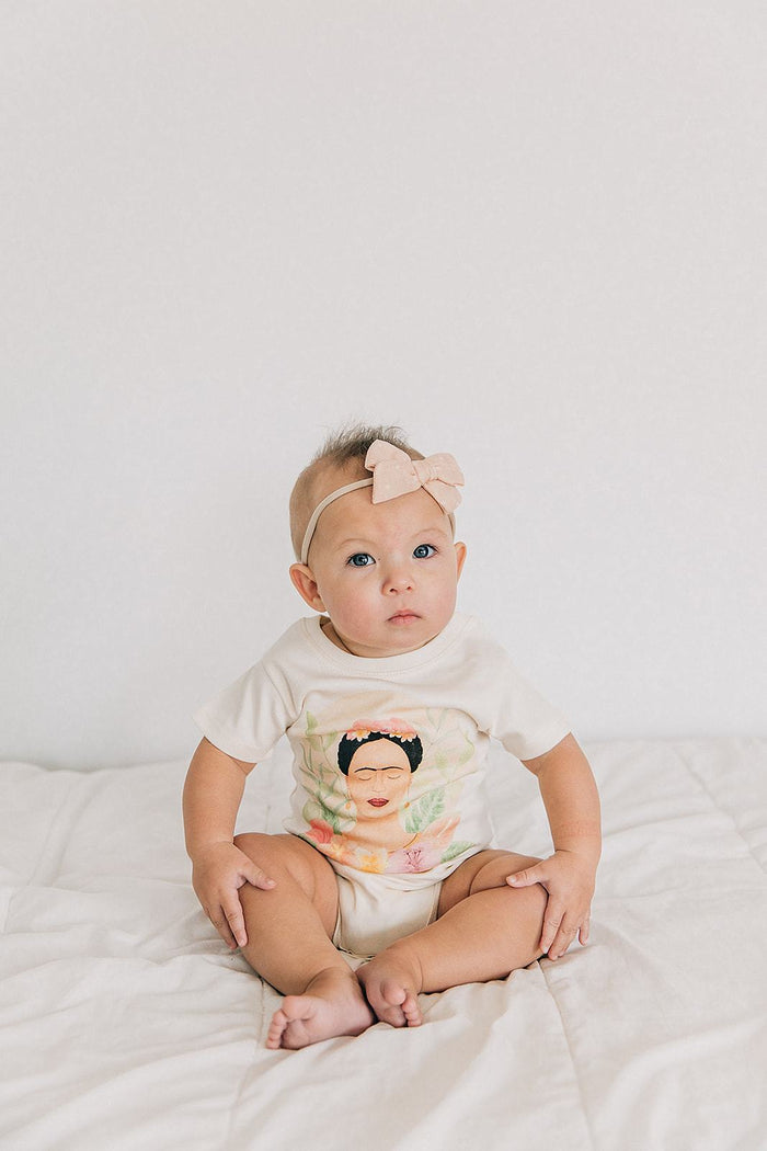 Frida Kahlo Organic Baby Onesie