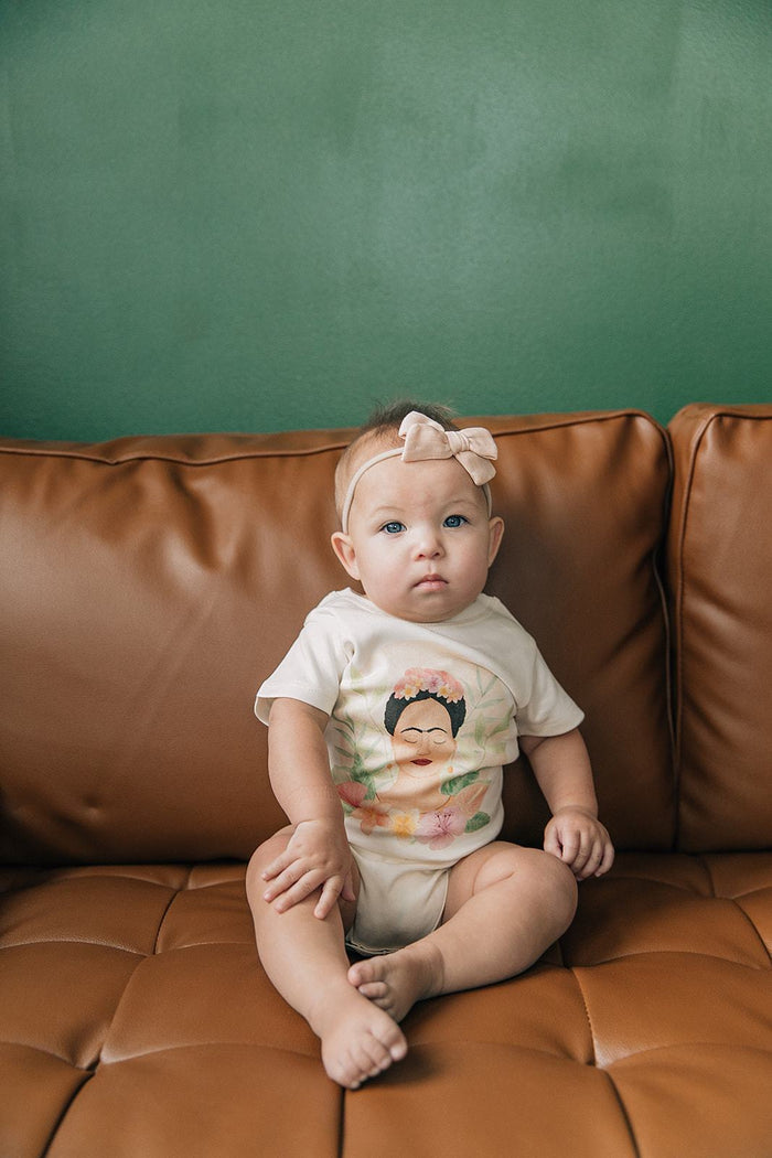 Frida Kahlo Organic Baby Onesie