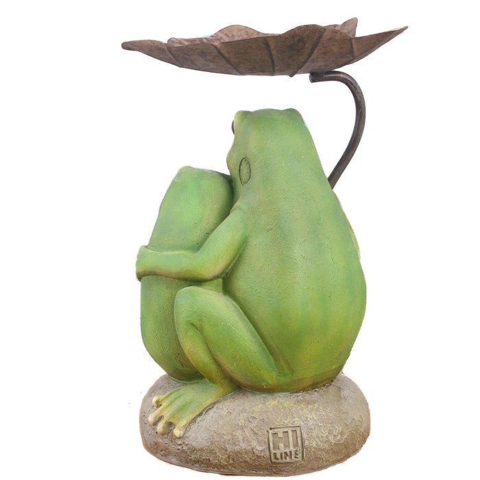 Frog Couple Under Umbrella HI-LINE GIFT LTD.