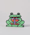 Frog With Mini Card Kids Birthday Card