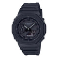 G-Shock GA2100-1A1 45.4mm all black watch with resin strap