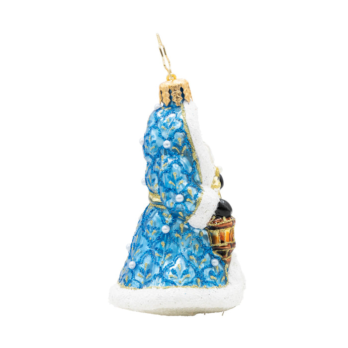 Gilded Grandeur Santa Gem