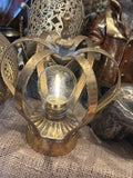 Gold Metal  Crown Light