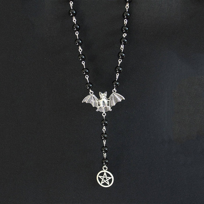 Gothic Bat Necklace