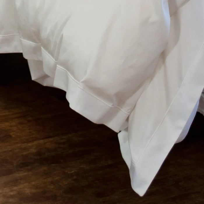 St Genève Grand Veneto Duvet Cover detailing in white