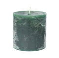 Green Pillar Candle 10cm