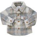 Grey Plaid Shacket