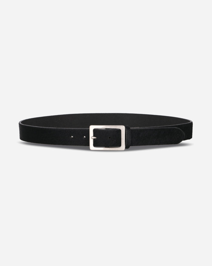 Neighborhood Hair-On Leather Belt Black Belts Belt 262PKNH-AC02 BLACK