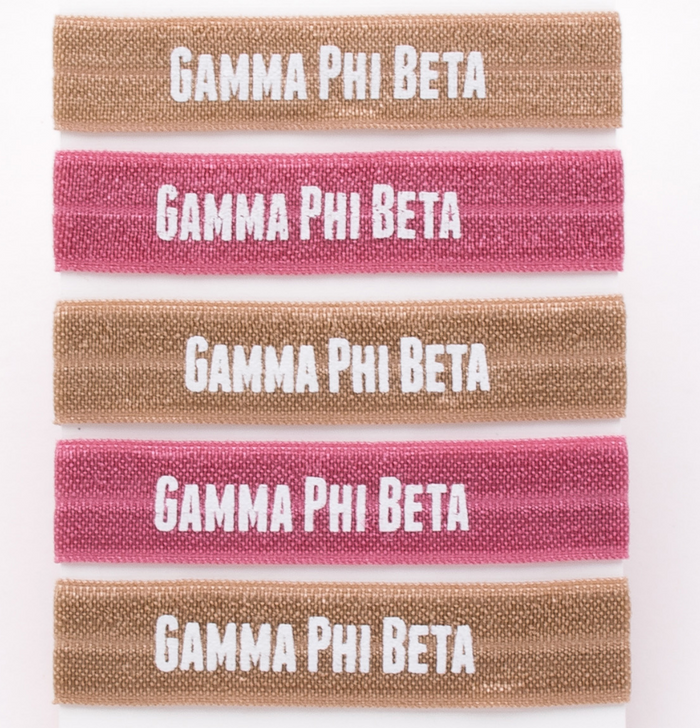 Hair Ties - Gamma Phi Beta