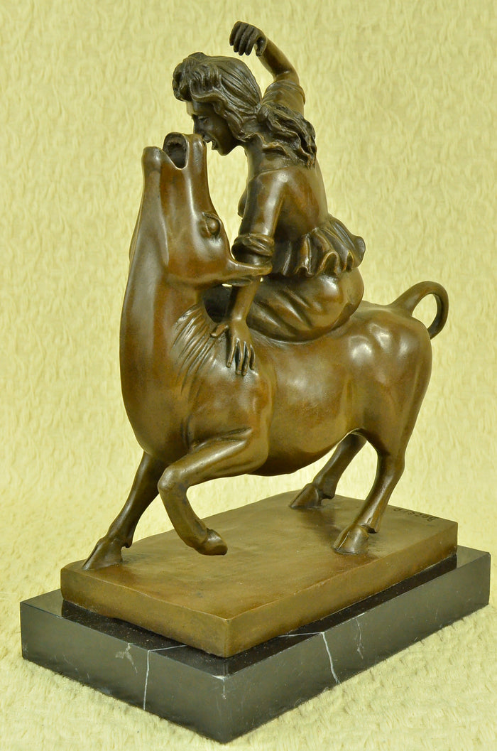 Handmade Bronze figure Signed Botero sculpture Bronze Figure Lost Wax Method