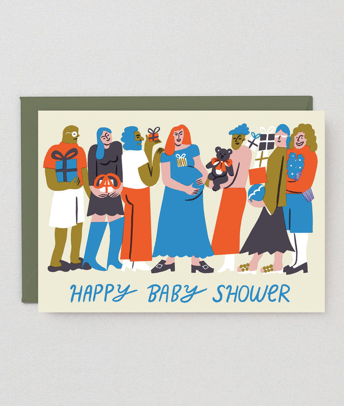 Happy Baby Shower New Parents Card