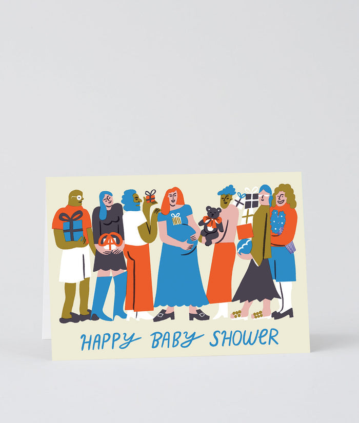 Happy Baby Shower New Parents Card
