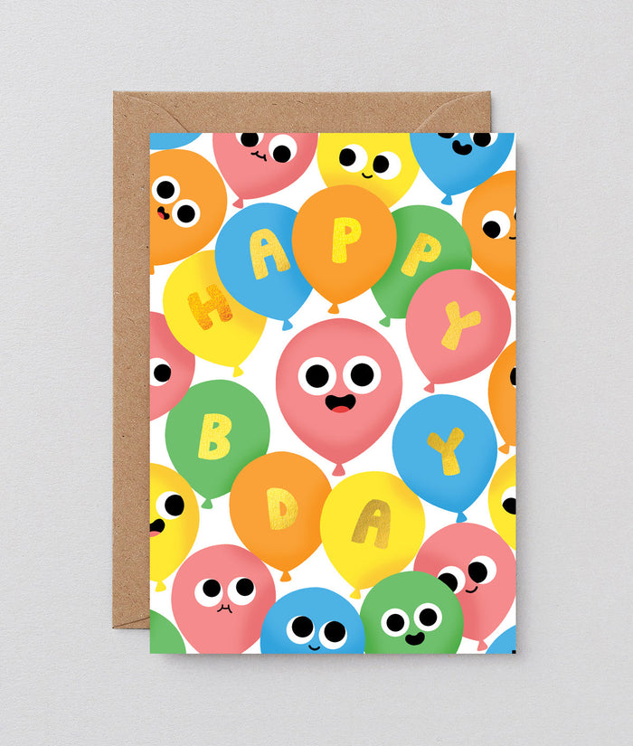 Happy Bday Balloons