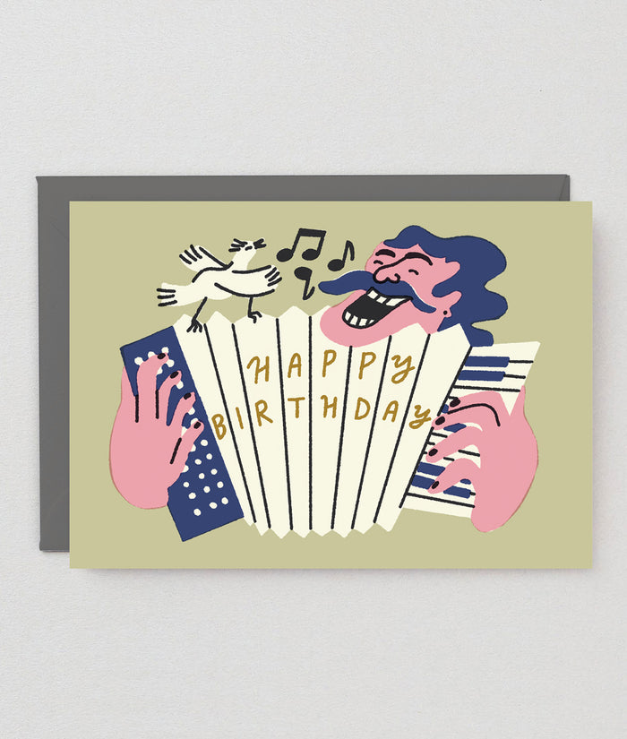 Happy Birthday Accordion