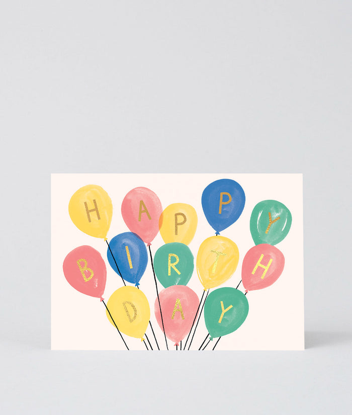 Happy Birthday Balloon Bunch