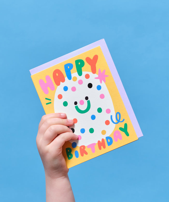 Happy Birthday Confetti Kids Card