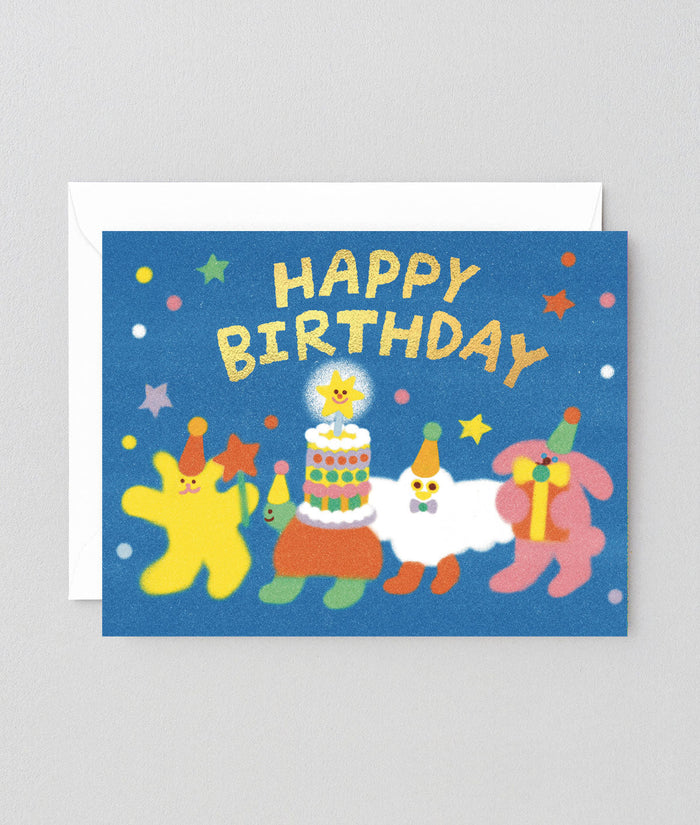 Happy Birthday Parade Kids Card