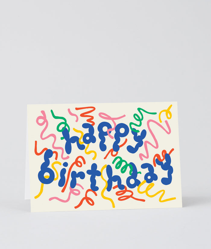 Happy Birthday Streamers