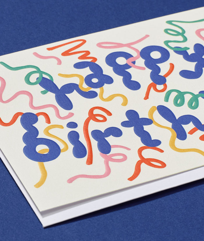 Happy Birthday Streamers