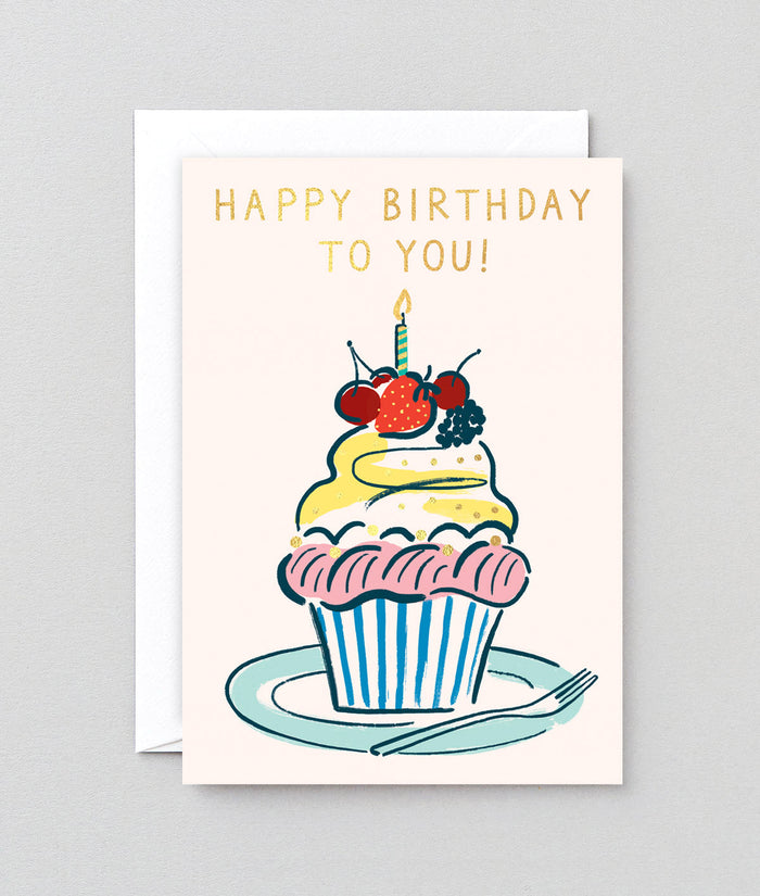 Happy Birthday To You Cupcake