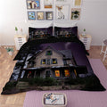 Haunted House Halloween Duvet Bedding Set