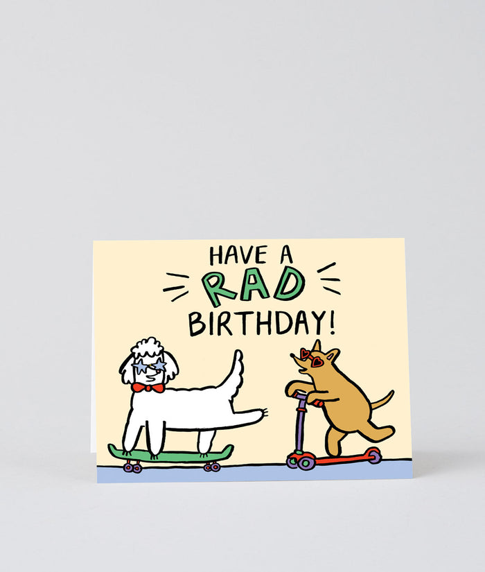Have A Rad Birthday Kids Card