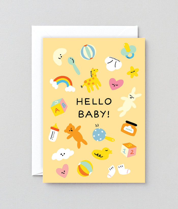 Hello Baby Greeting Card